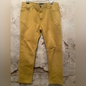 MENS ROOTS Goldenrod Cotton Pants